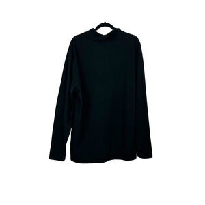 WEATHERPROOF Vintage Sweater Mens 2XLarge‎ Black Sweater Pullover Long Sleeve